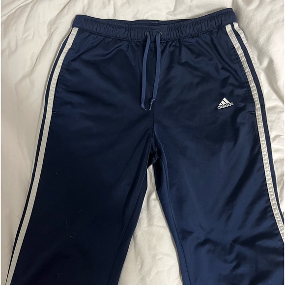 Adidas blue track pants - Picture 1 of 8